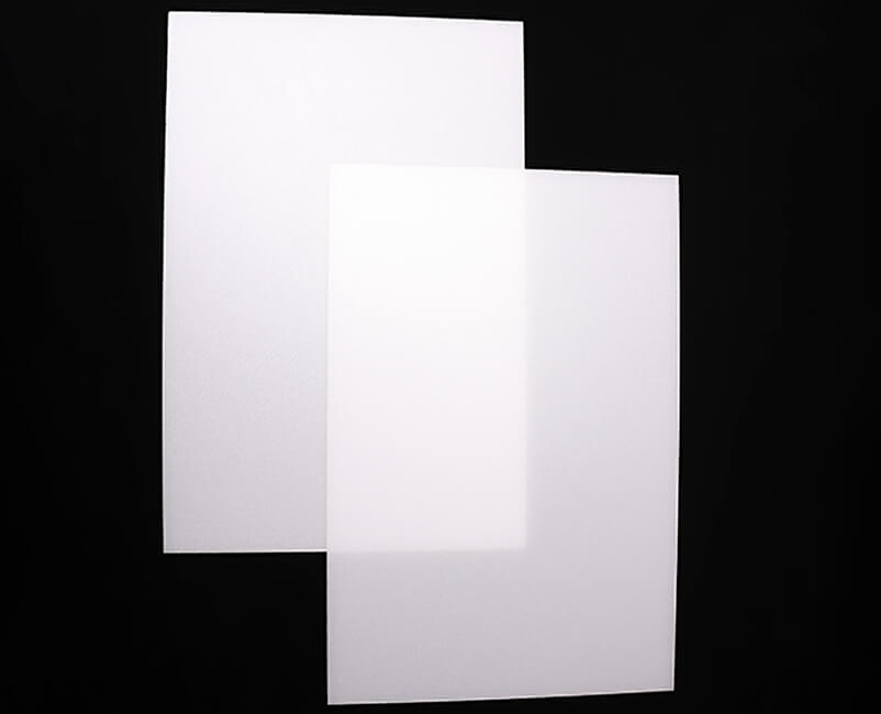 Bonne feuille de diffuseur PS de résistance à l'usure