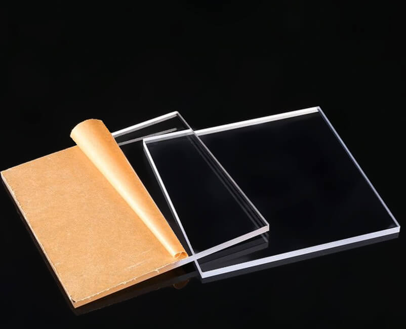 Feuille transparente PS extrudée