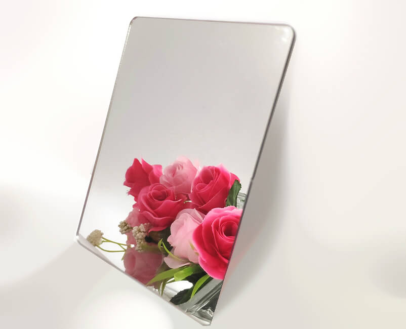 Miroir argenté PS polyvalent