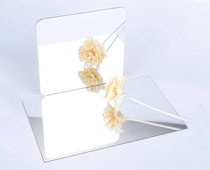 Feuille de miroir PS légère et sans pollution